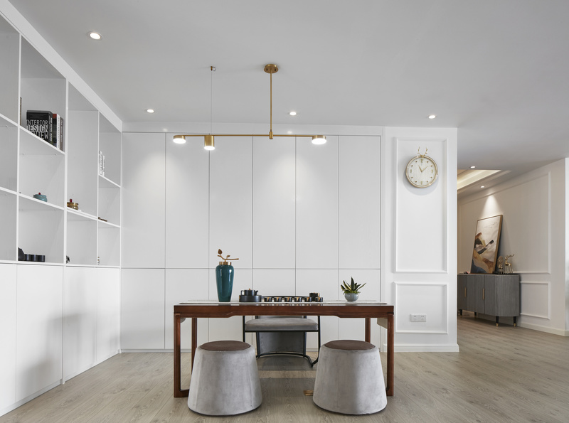 香蜜湖九号大院现代简约家居设计-25