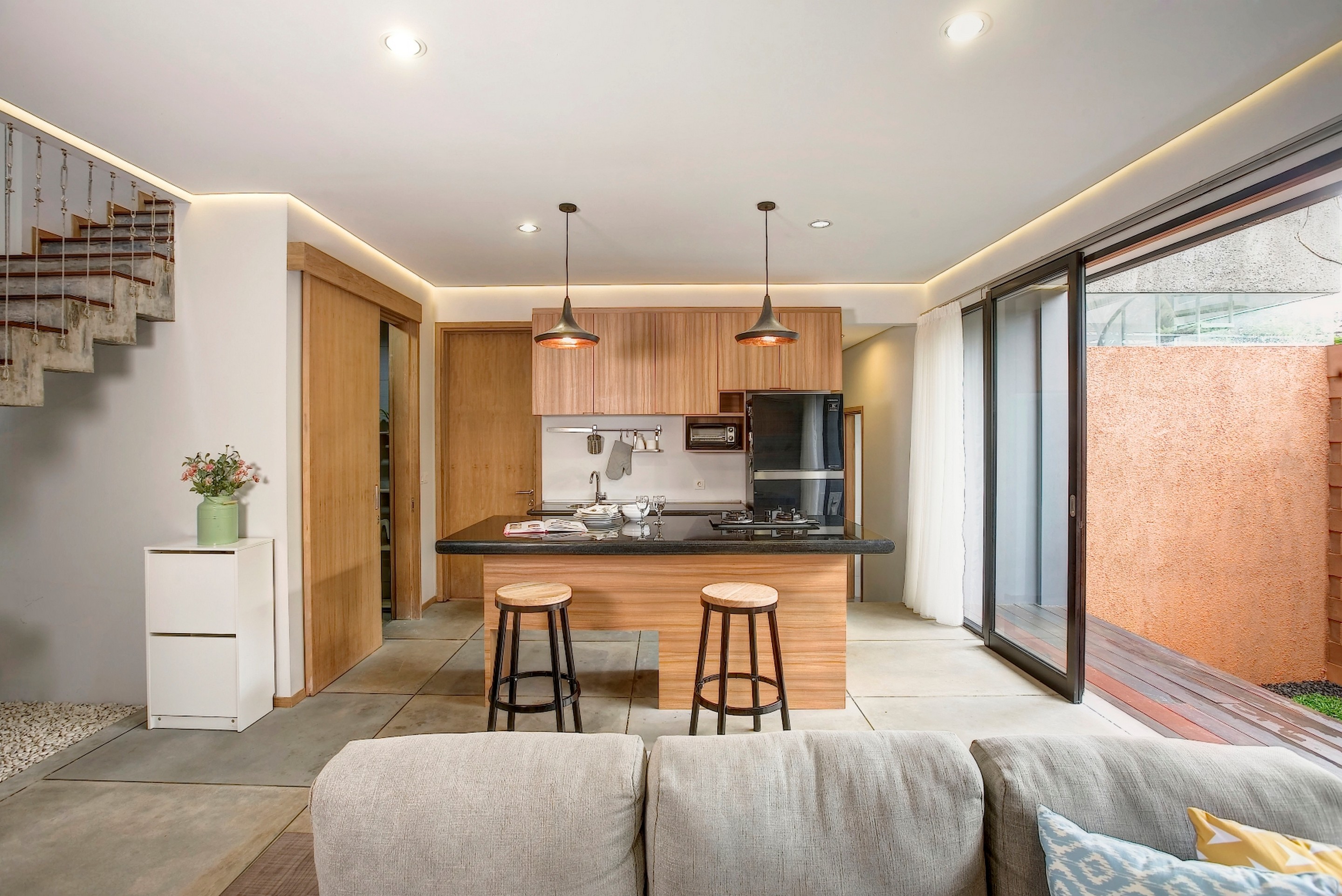 印尼西雅加达 150 平米砖房 | 轻质砖与混凝土的巧妙结合-51