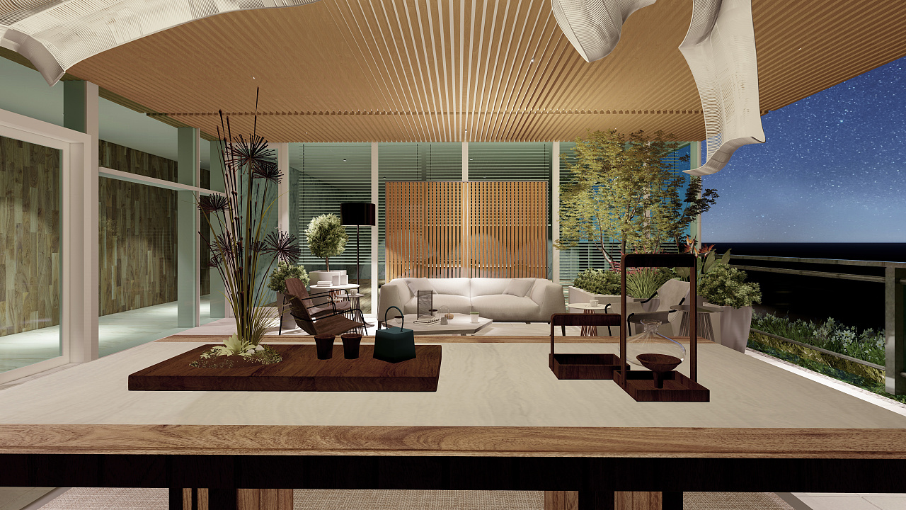 办公楼露台设计                     -5