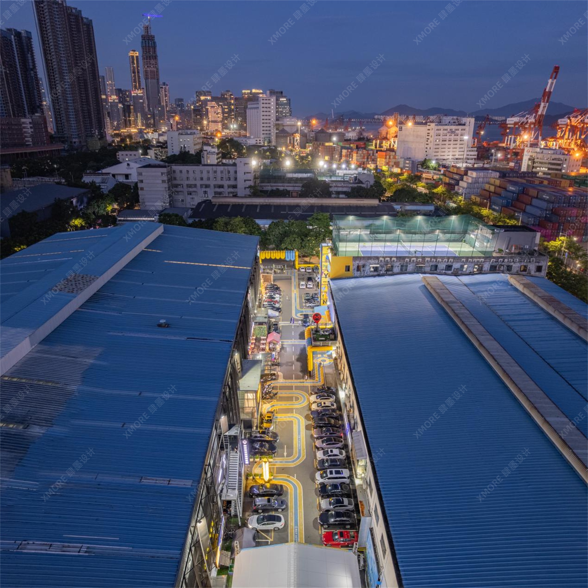 深圳湄南河商业街区美陈设计丨中国深圳丨肆墨商业街区美陈设计公司-43