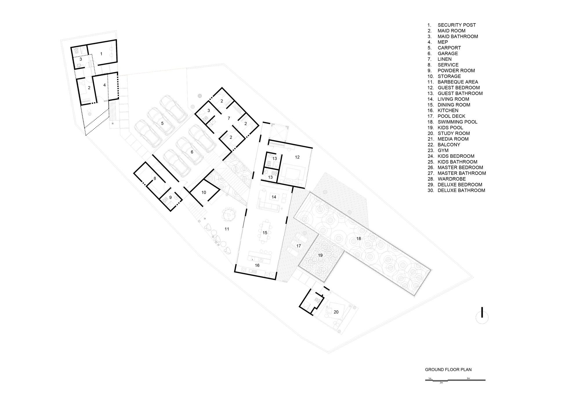 卢克·豪斯丨印度丨Budi Pradono Architects-29