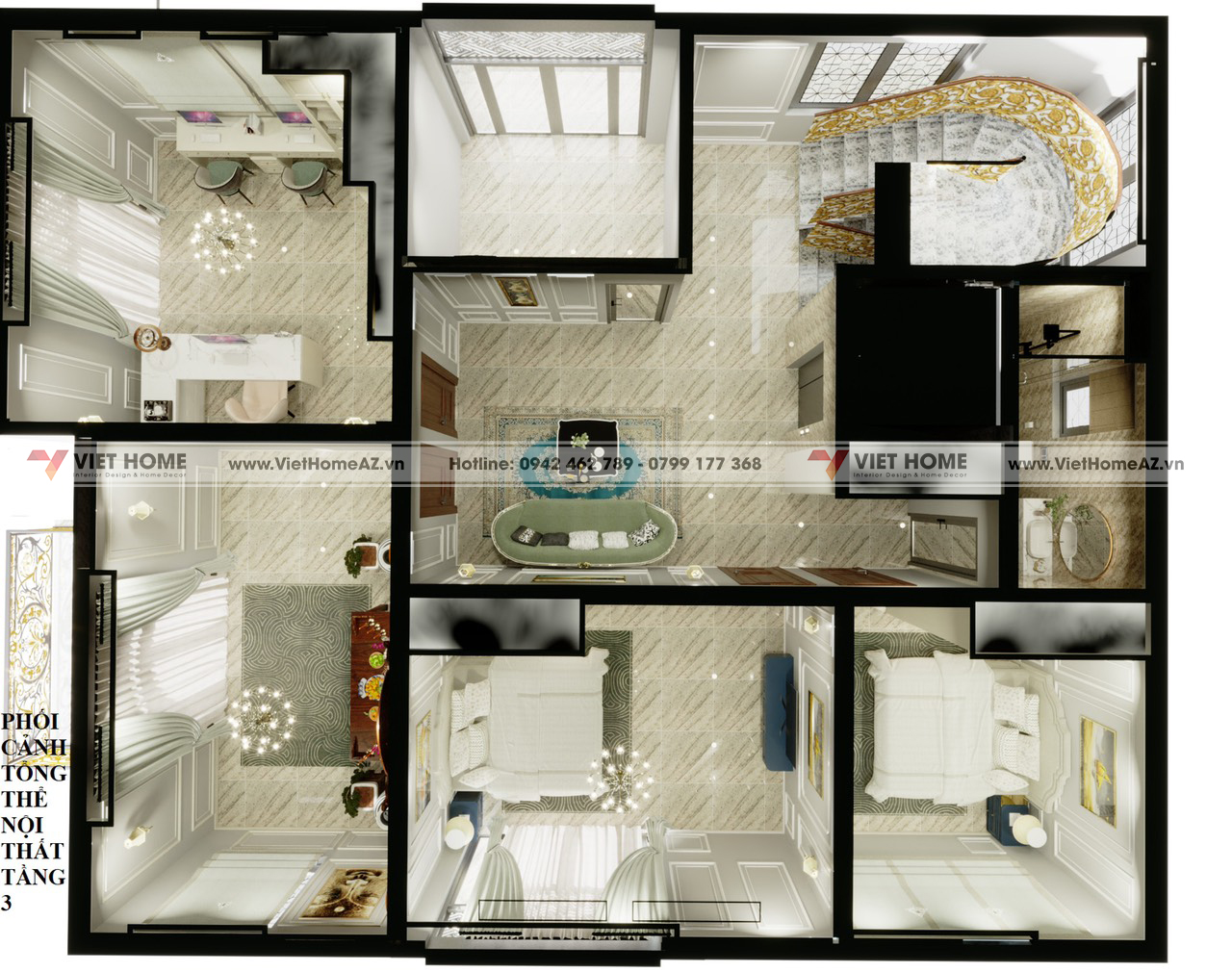 Thiet Ke Noi That Biet Thu Tai Nha Trang-36