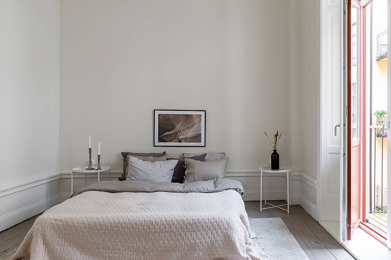 斯德哥尔摩奇妙粉色调两居室-10
