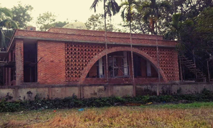 孟加拉国 Teradol 社区清真寺 传统与现代融合-12