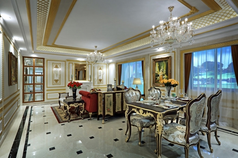 南宁霖峰壹号欧式宫廷风格样板房设计丨中国南宁-5