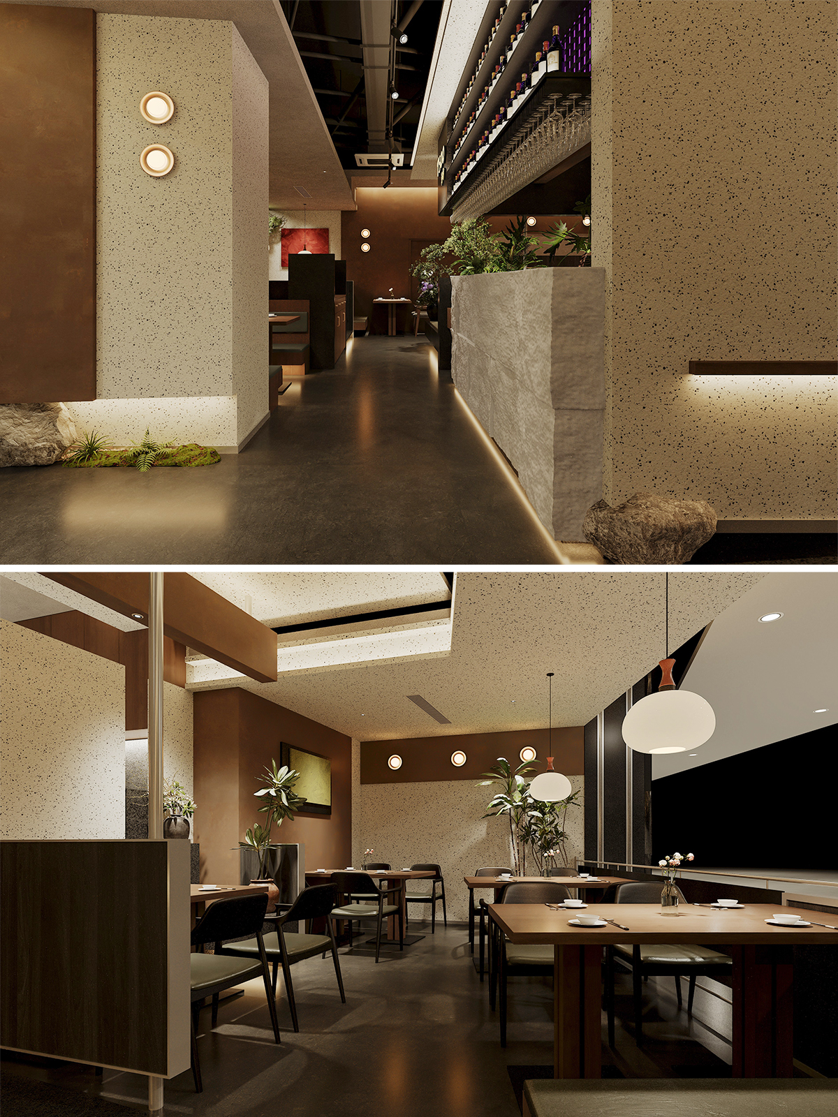 “西韩”餐厅丨TSOO,主案设计为Mr曹-9