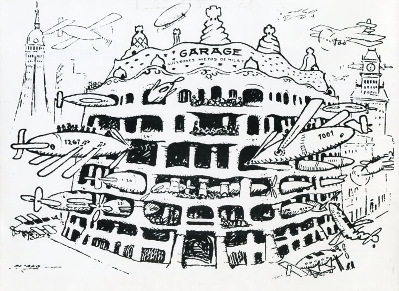 Casa Milà（米拉之家,又名“采石场”）丨西班牙巴塞罗那丨Antoni Gaudí i Cornet（安东尼·高迪）等-87