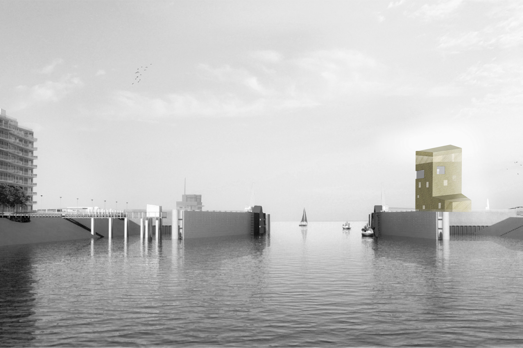 Dienstverlening stormvloedkering – Nieuwpoort — Archiles architecten-2