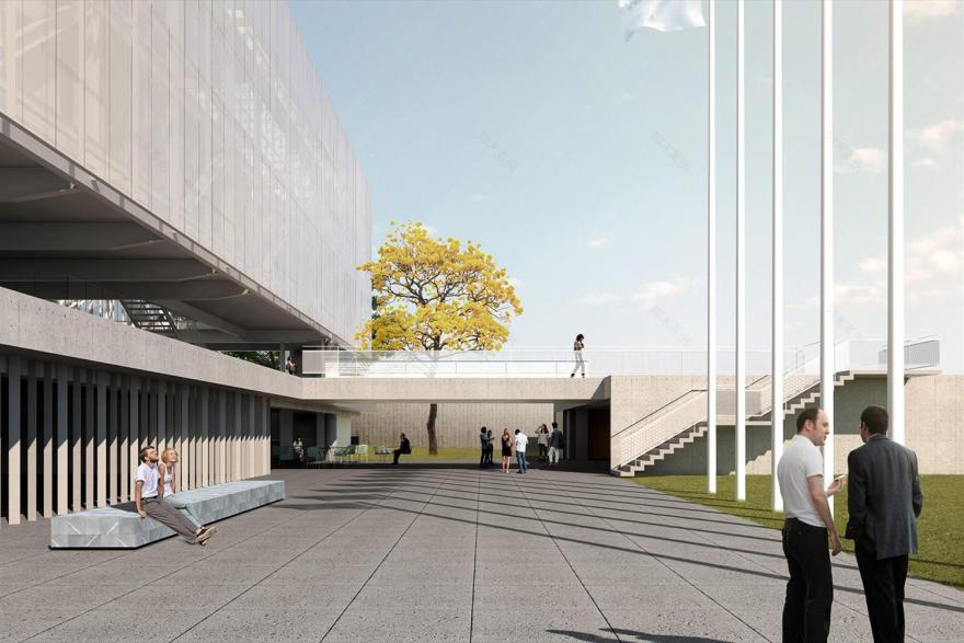 巴西 AEAS 总部 | 现代建筑与环保技术的完美结合-2