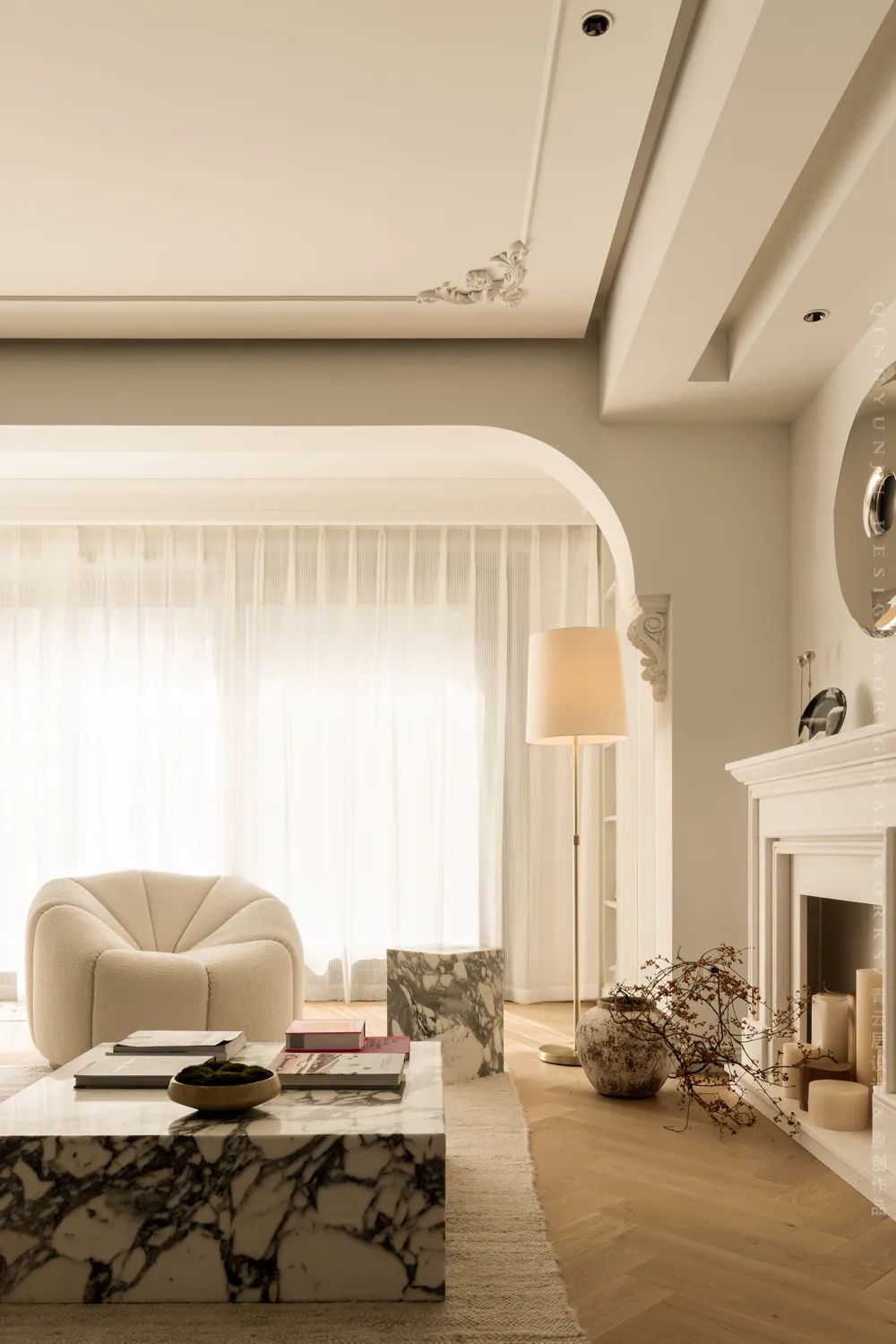 治愈系法式奶油风，住进梦想舒适庭宅-31