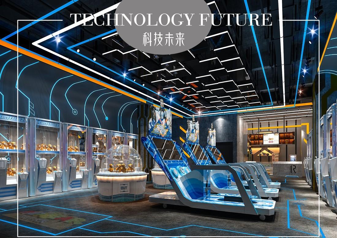 科技未来电玩体验店——创新空间设计诠释娱乐魅力-0
