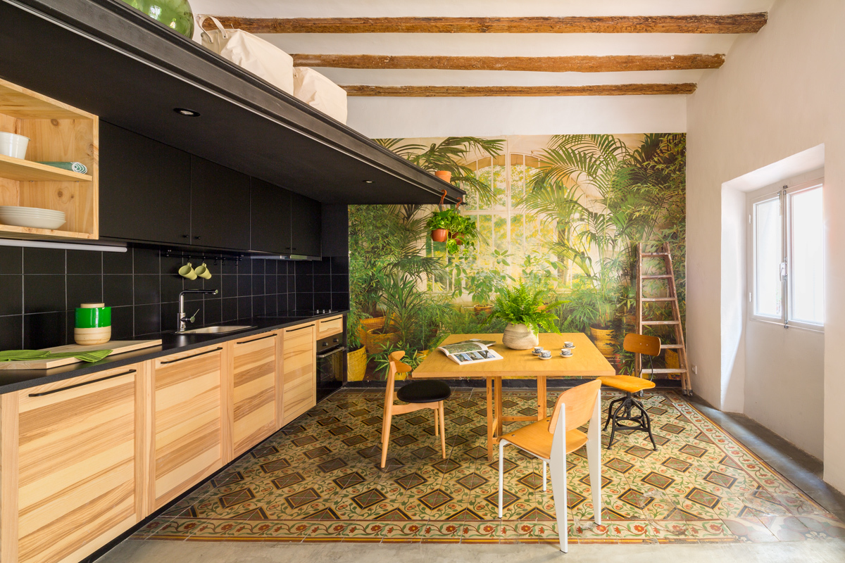 巴塞罗那 45 平米公寓的巧妙改造-51