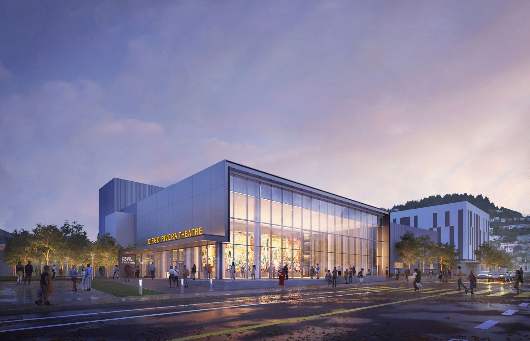 旧金山城市学院迭戈·里维拉剧院丨美国丨LMN Architects,TEF Design-24