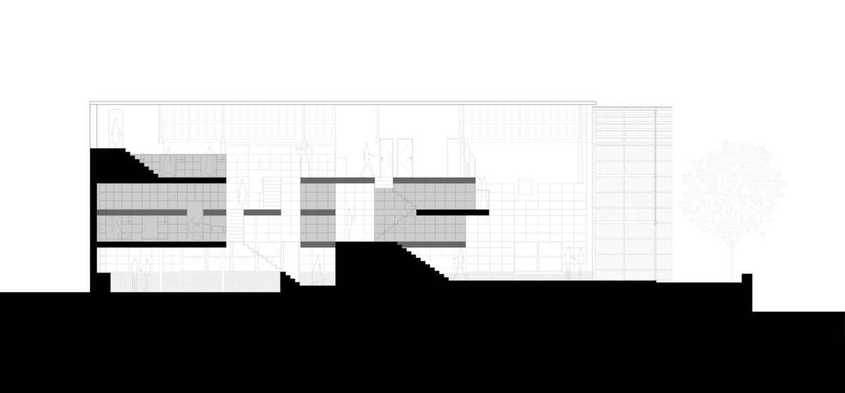 青龙坞言几又乡村胶囊旅社书店丨中国金华丨西涛设计工作室-78