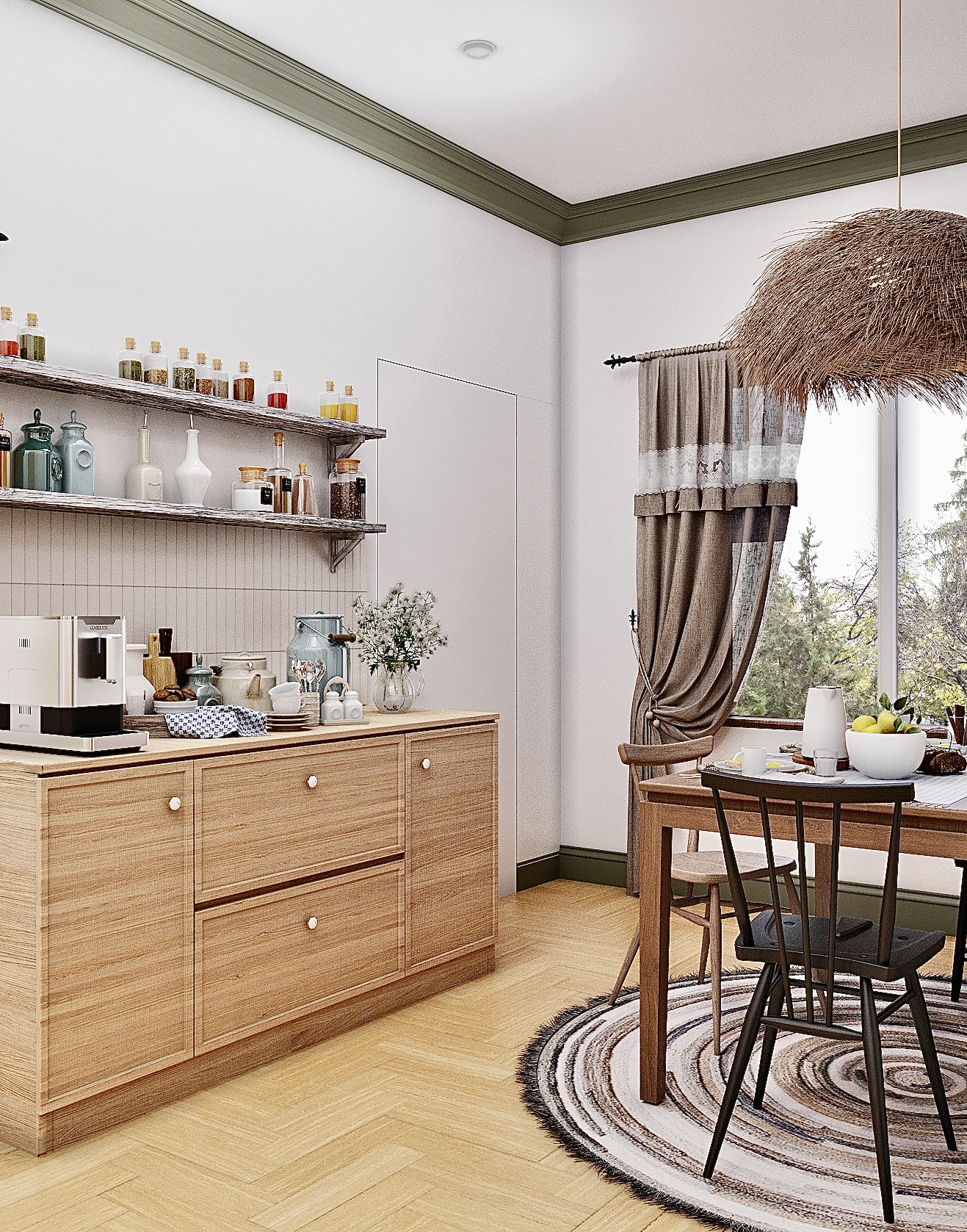 Kitchen. Townhouse. Variations-9