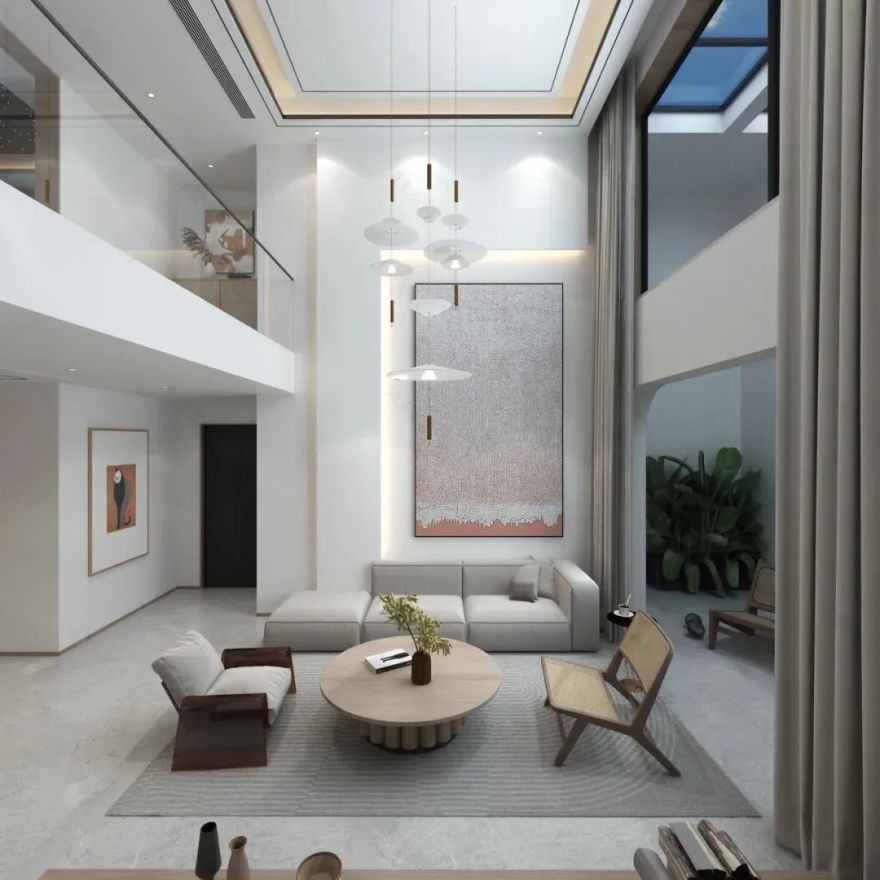 黄岗学府城简约私宅设计丨刘杨-17