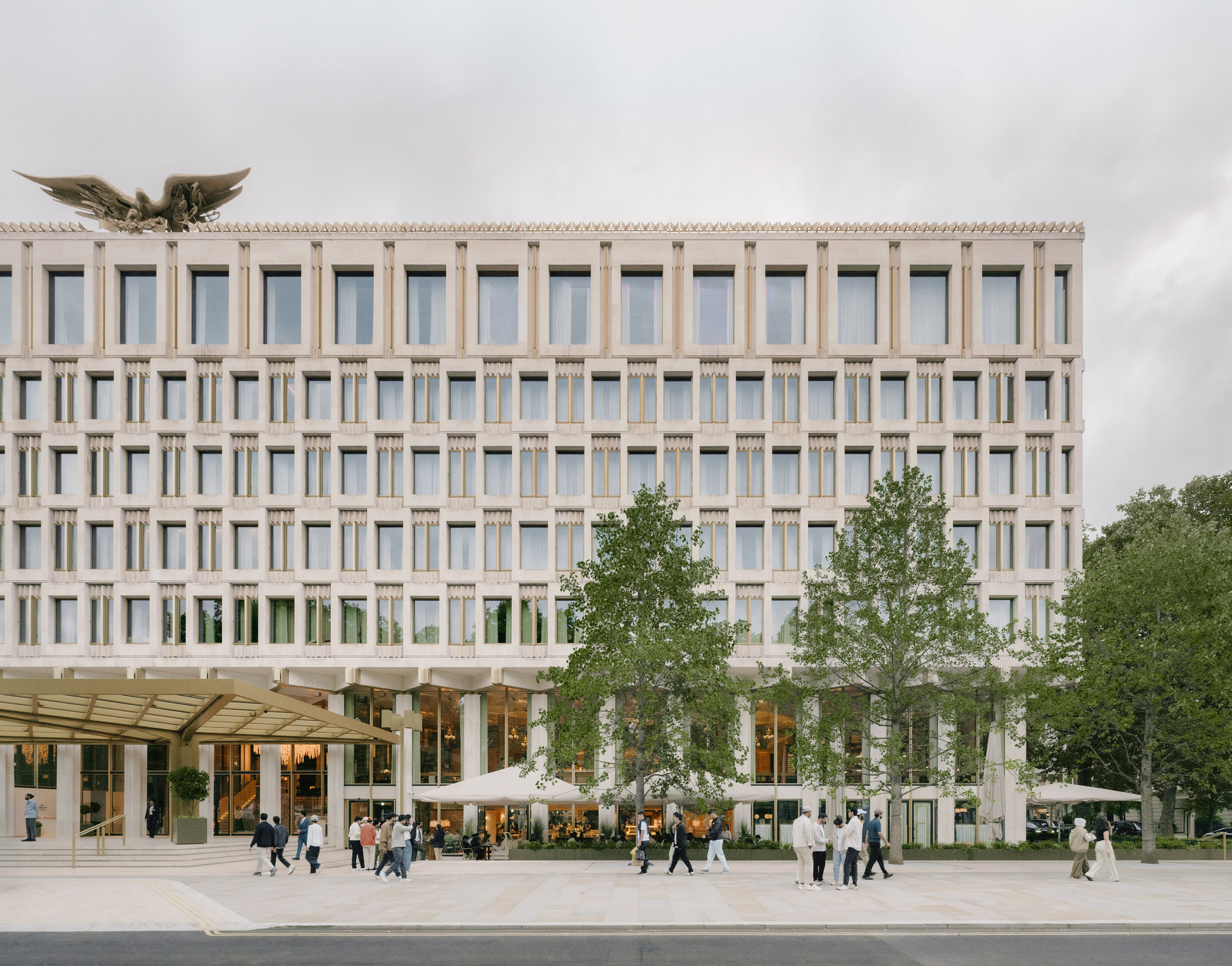 The Rosewood Chancery（原美国大使馆改造酒店）丨英国伦敦-3