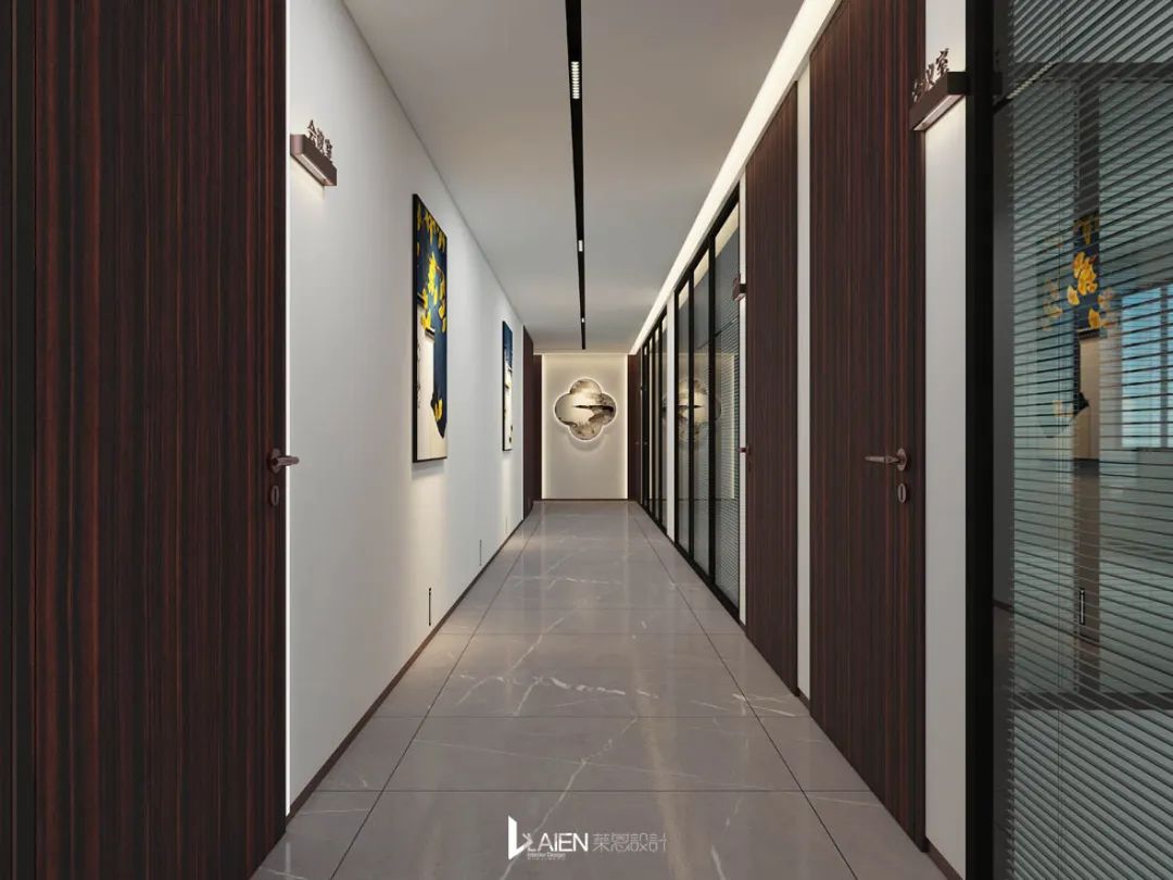 茂菊口腔上海总部办公室 | 新中式风格的海纳百川设计-48