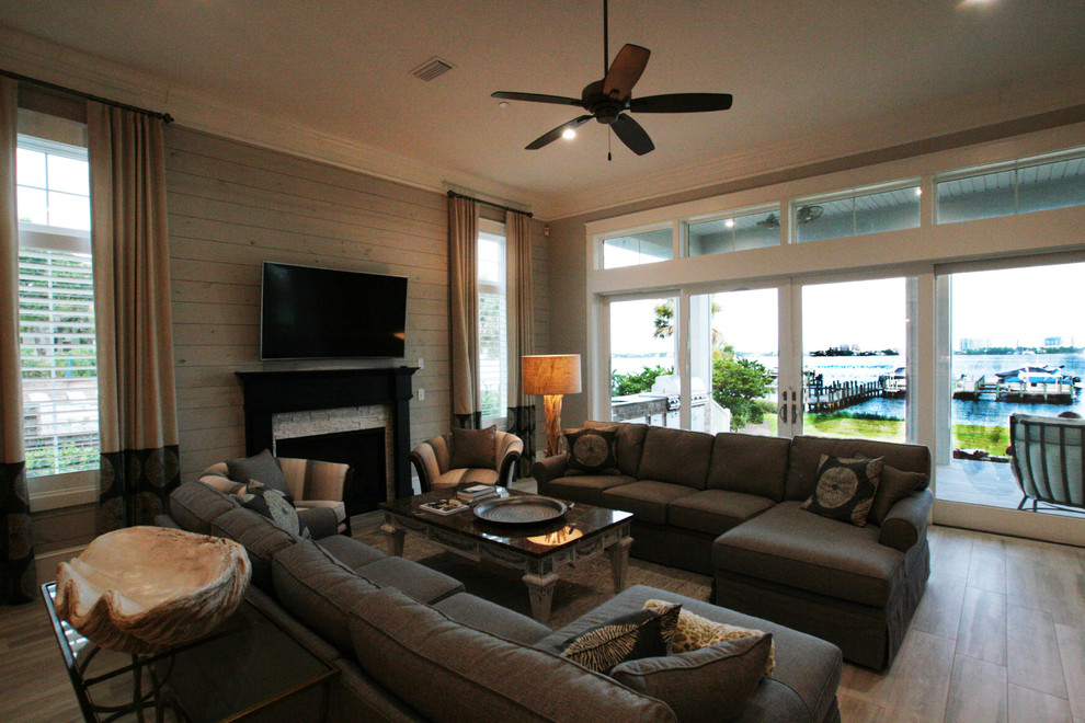 Bayou Saint John海滩小屋丨美国阿拉巴马丨Bob Chatham Custom Home Design-12