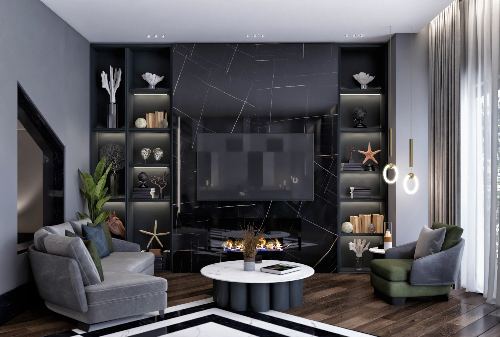 Luxury villa reception-Hydepark-8