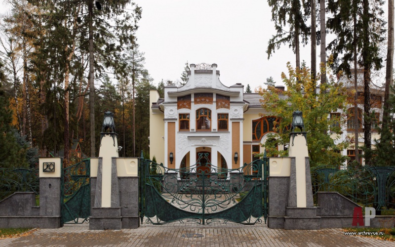 现代风格庄园室内外设计项目丨俄罗斯莫斯科-15