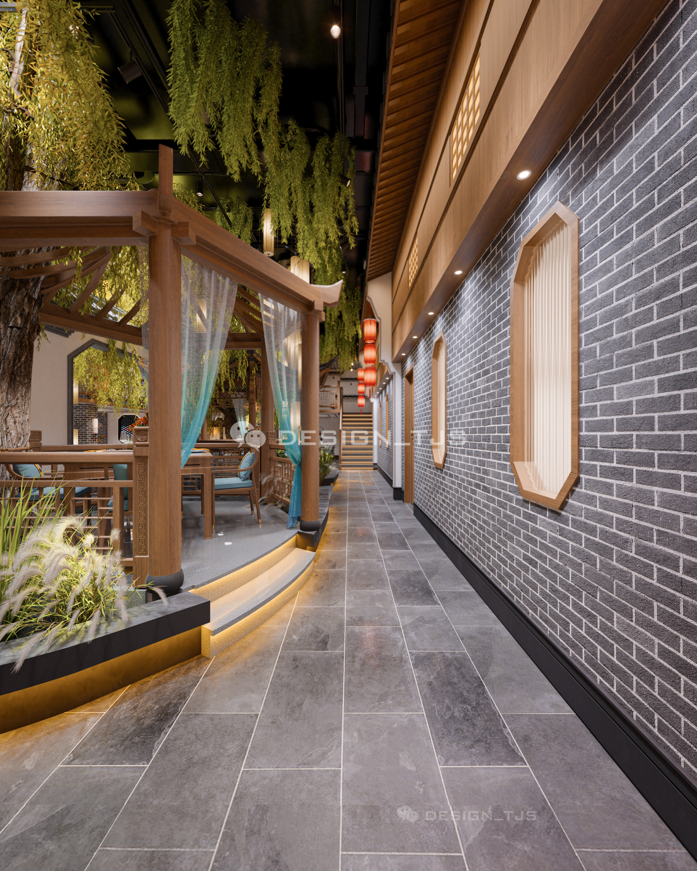 鱼头大王火锅餐饮效果图案例-2