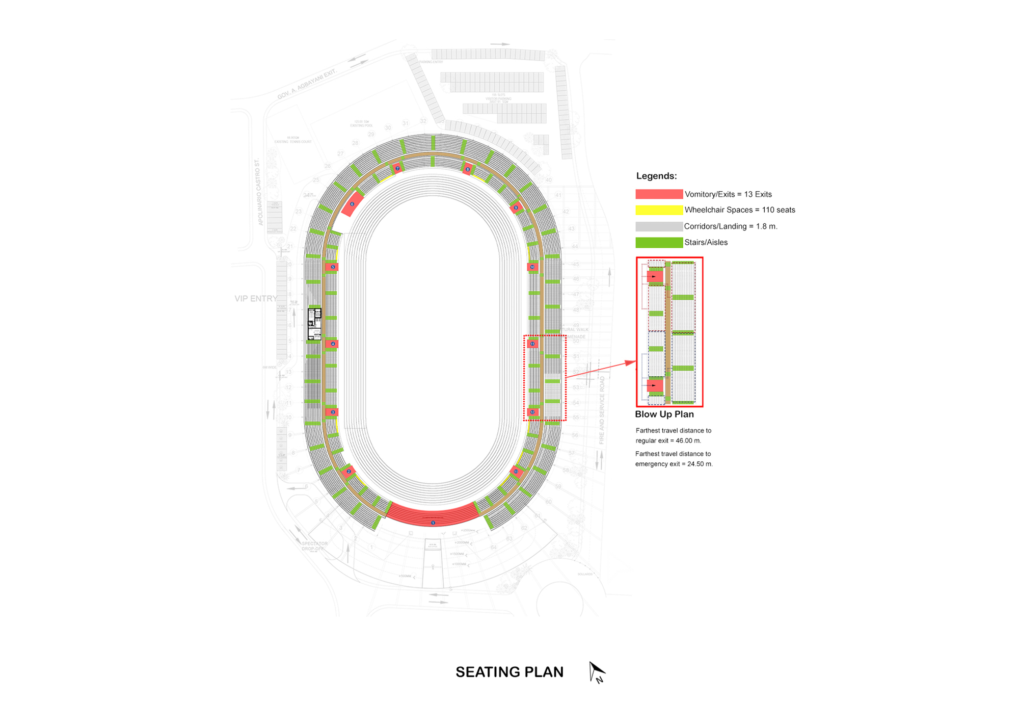 费迪南德·E·马科斯体育场丨Philippines丨WTA Architecture and Design Studio-55