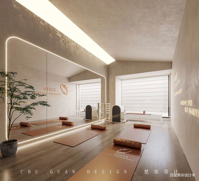现代侘寂瑜伽馆丨暂未提及-9