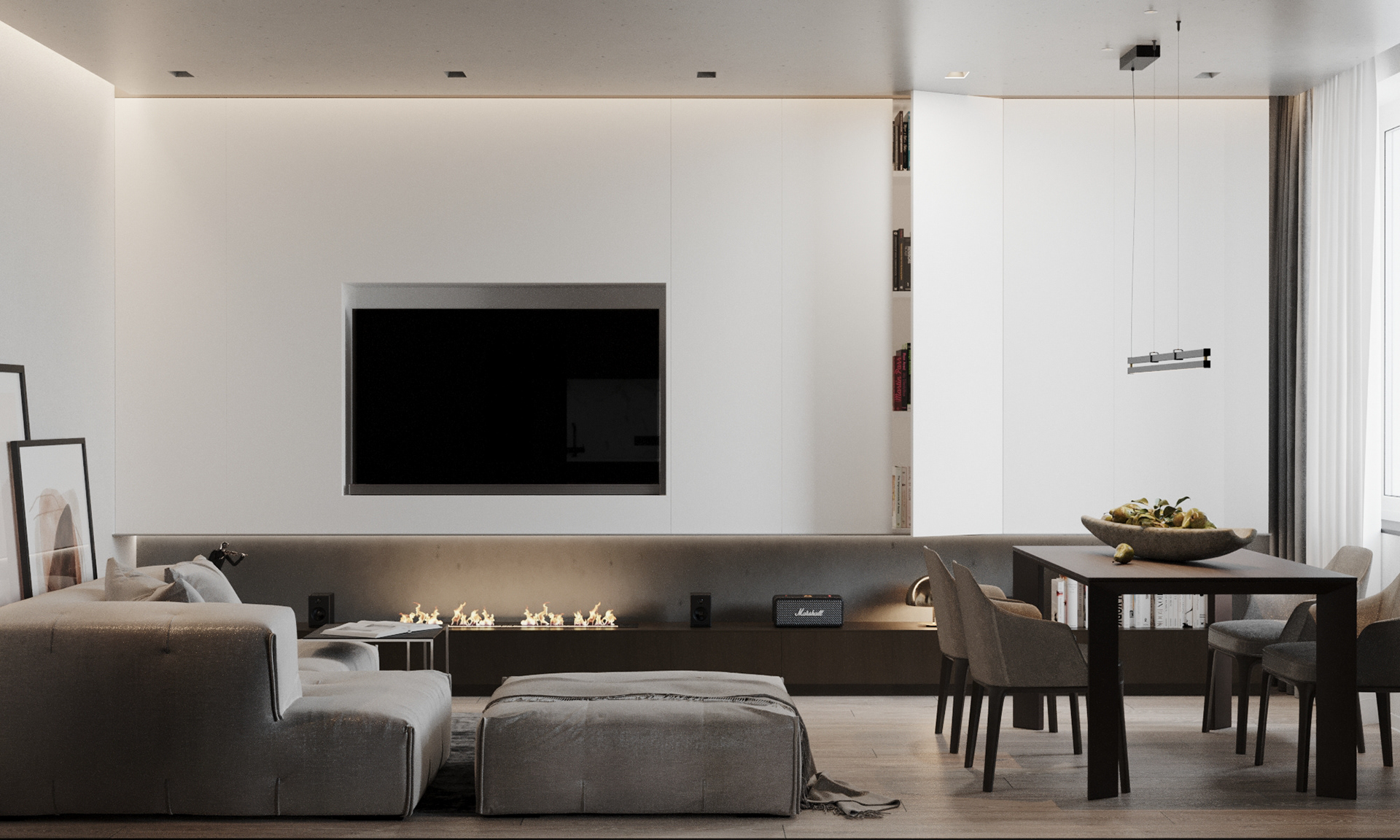 极致细节，白色调空间设计-1