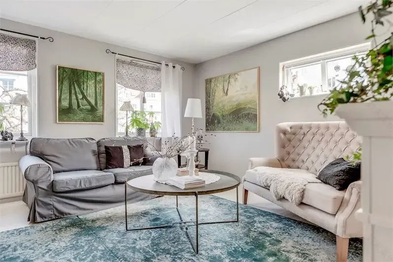 瑞典 79m²公寓的乡村风格设计-13