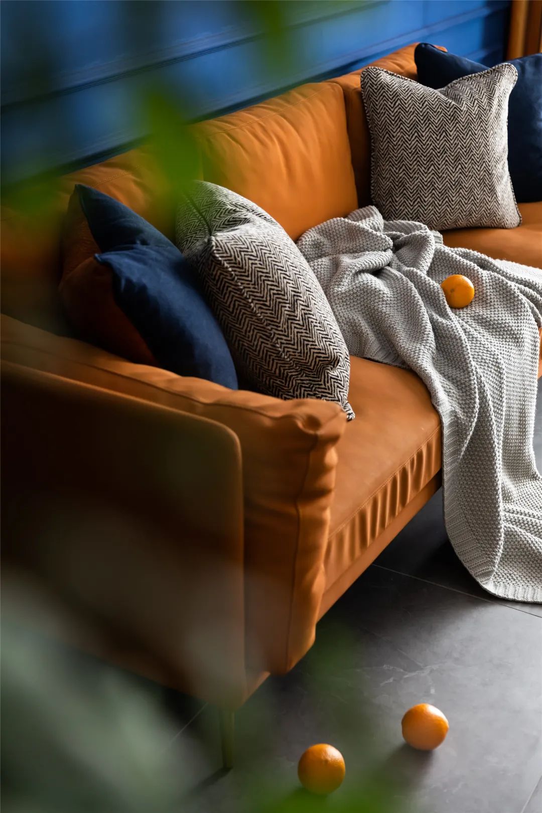 奇幻之家 | 蓝橙激情碰撞的梦幻空间-9