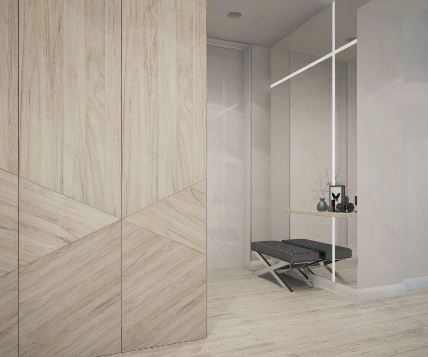 “Салют”现代传统风格公寓室内设计丨Дизайн студія Андрія Гординського-2