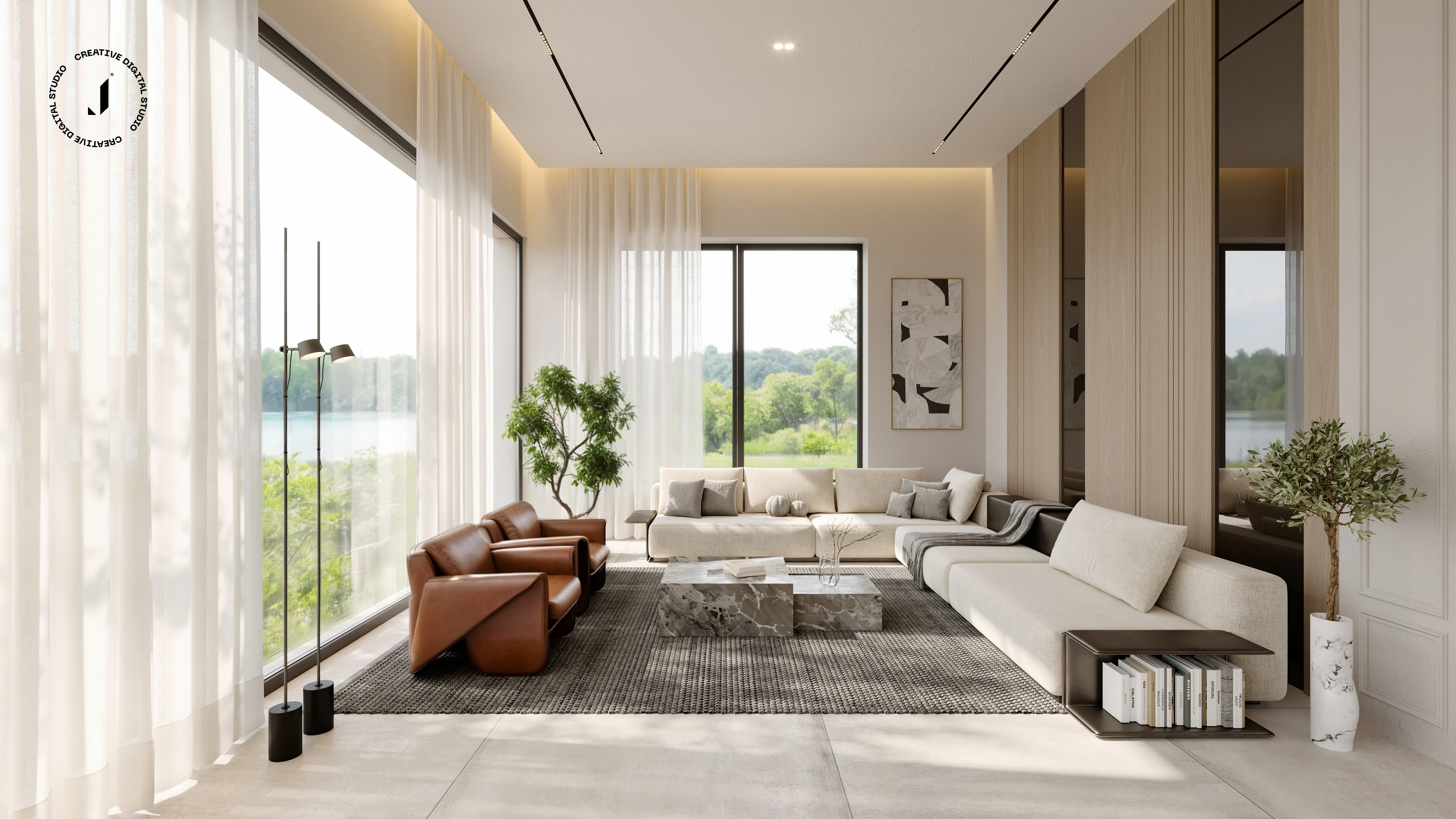 Argan Golf Resort Villa  3D 室内设计丨摩洛哥马拉喀什-4