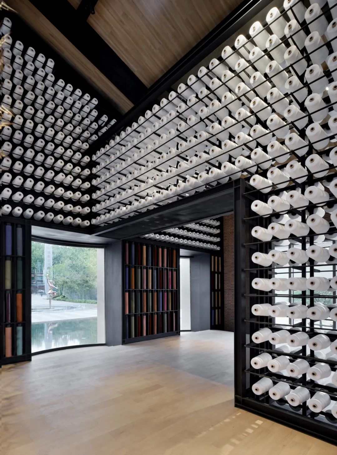 济南金科博翠明湖纺织文化艺术馆丨中国济南丨风合睦晨空间设计-14