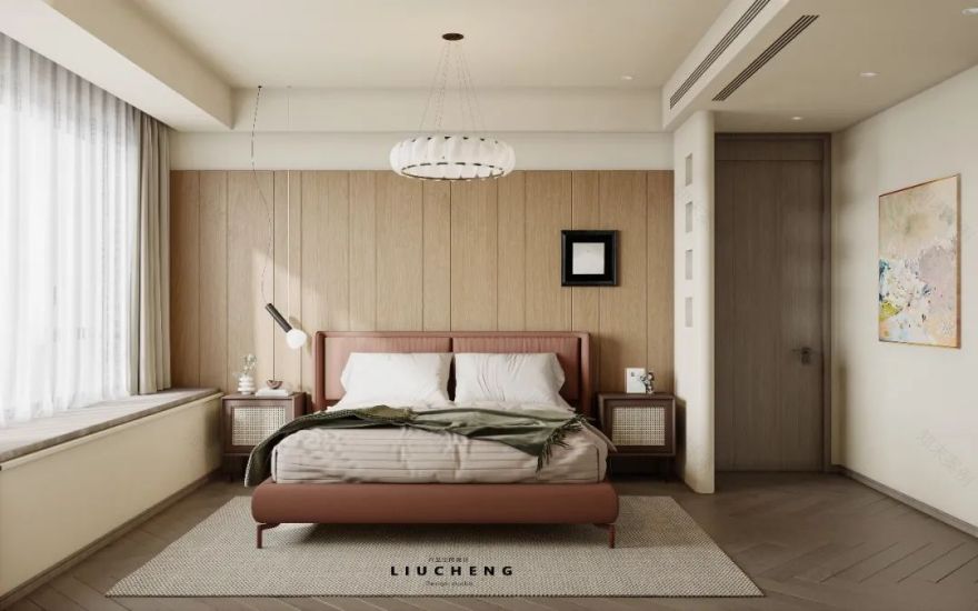 中海九樾精装改造丨六呈空间设计-56