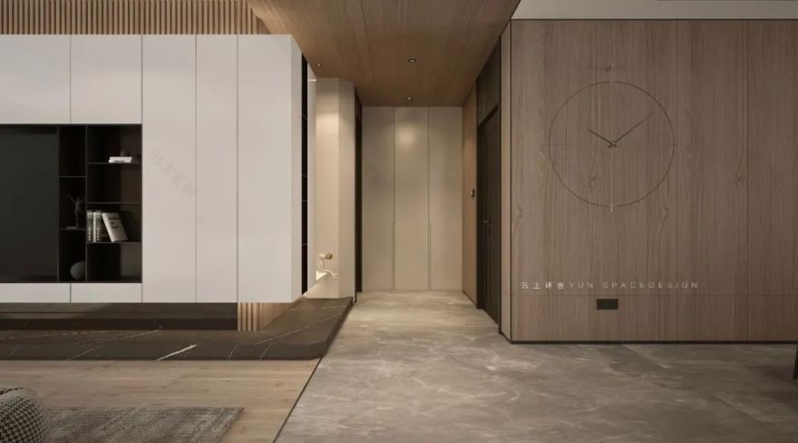 云上设计 | 龙廷贵府 220㎡现代私宅,演绎品质生活-17