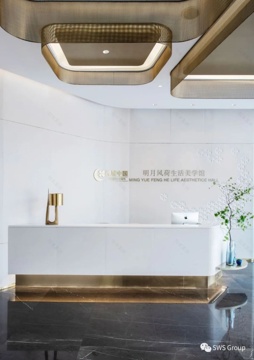 济南绿城明月风荷生活美学馆 | 湖畔流水的现代生活空间-0