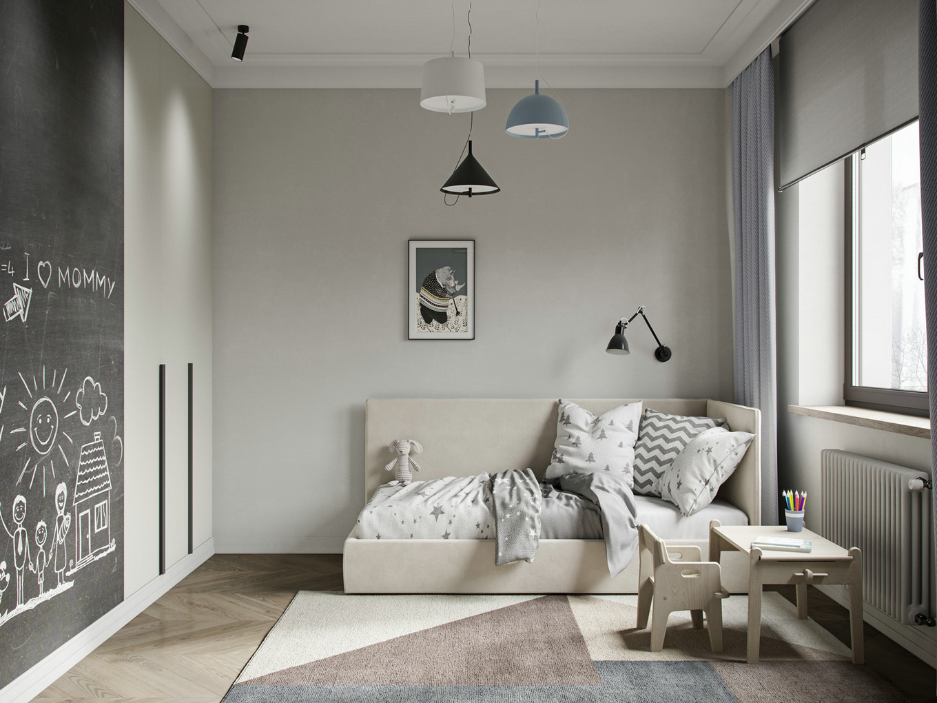 北欧极简风 | 融合大自然灵性的室内设计-44