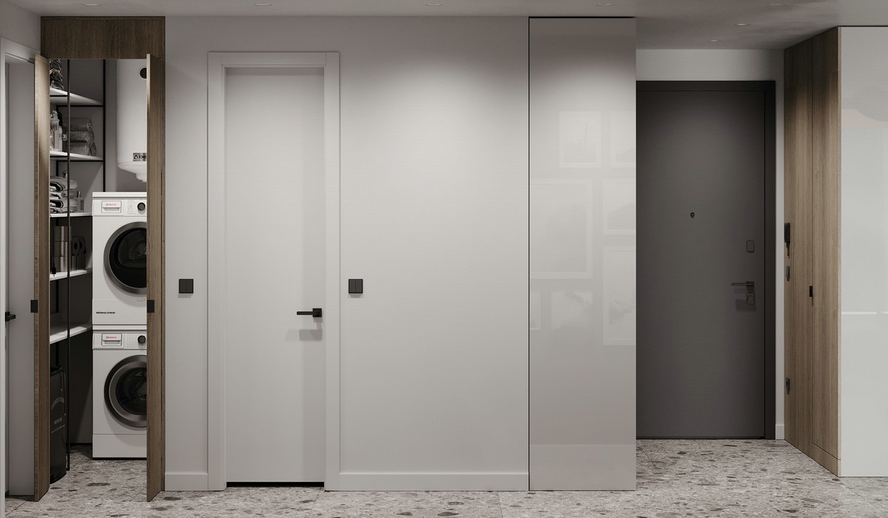 原木+绿色 大胆色调塑造个性空间-0