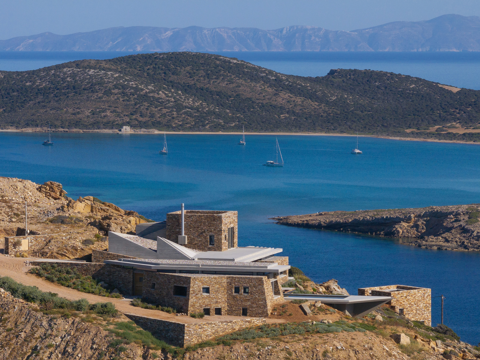 向阳夏日别墅丨希腊-15