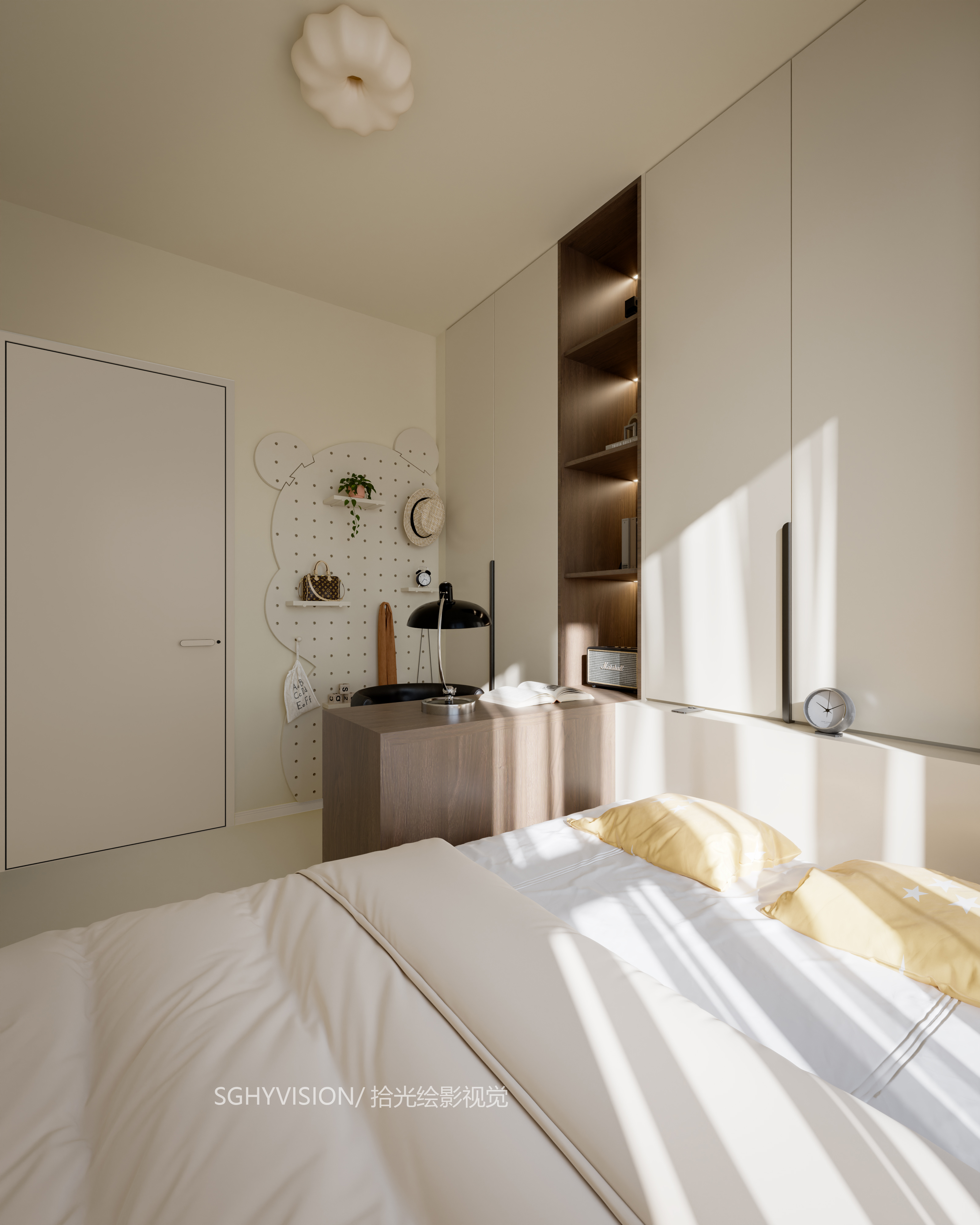 奶油中古风渲染表现-13