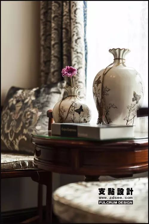 秋意浓美式宅，支点设计温馨呈现-45