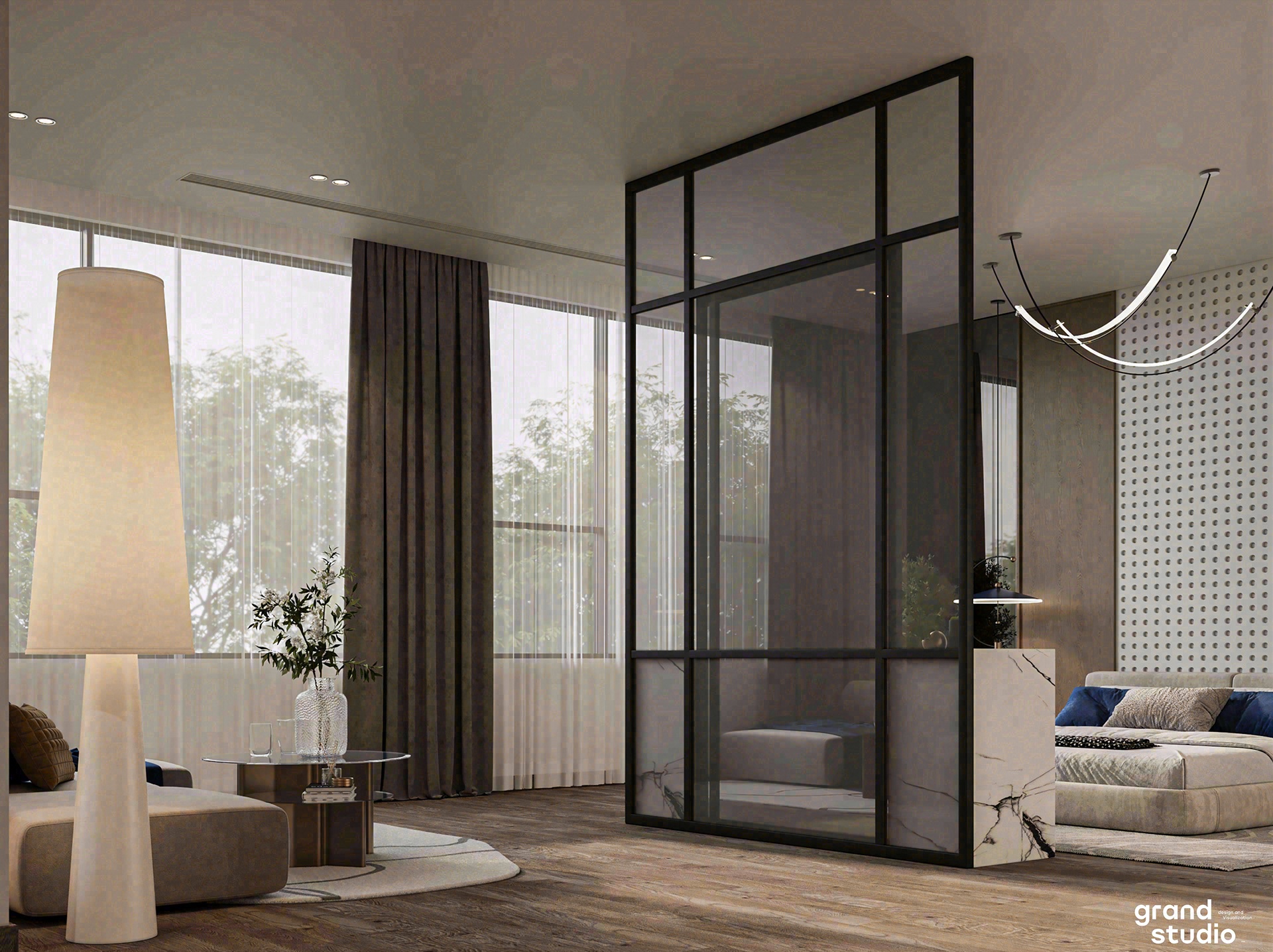 主卧室设计丨Aya Shahin-7