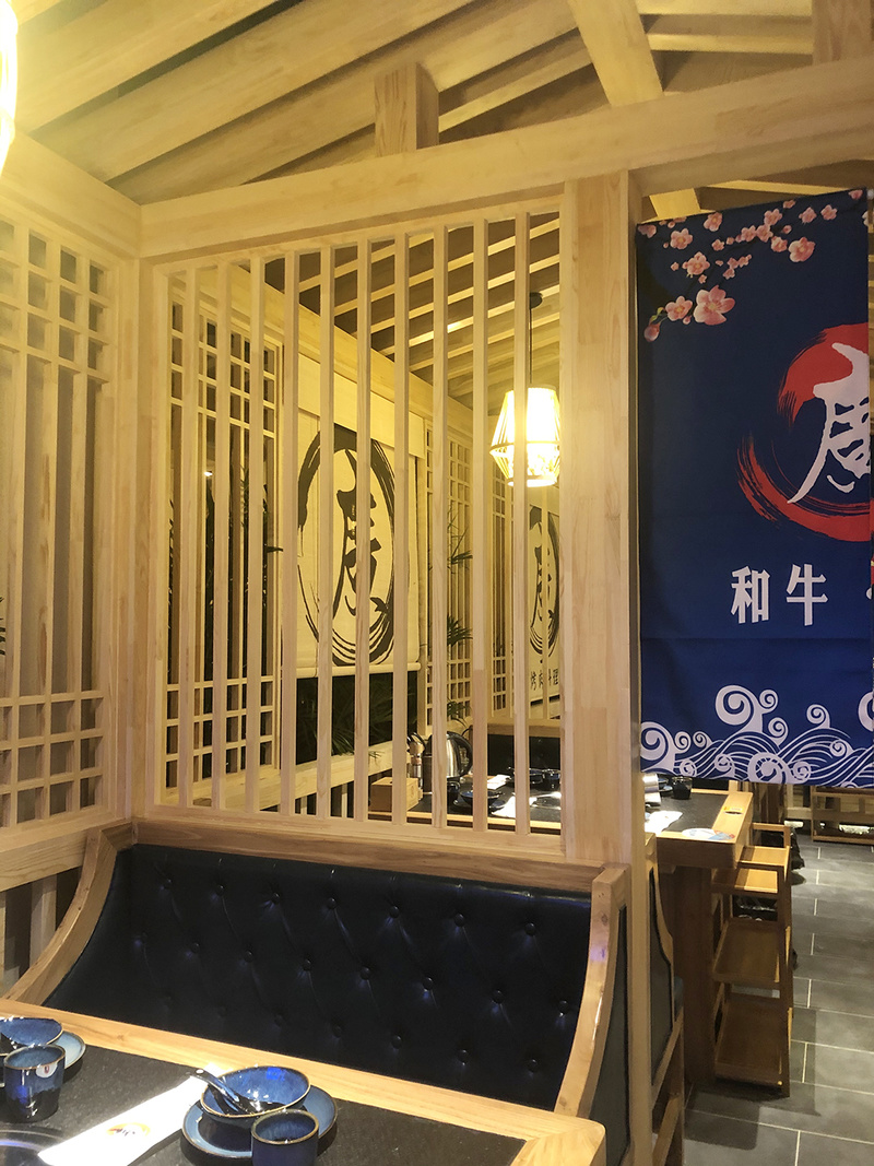 北京广聚苑和牛烤肉料理店装修设计案例丨中国北京丨万中设计王本餐饮空间设计机构-37