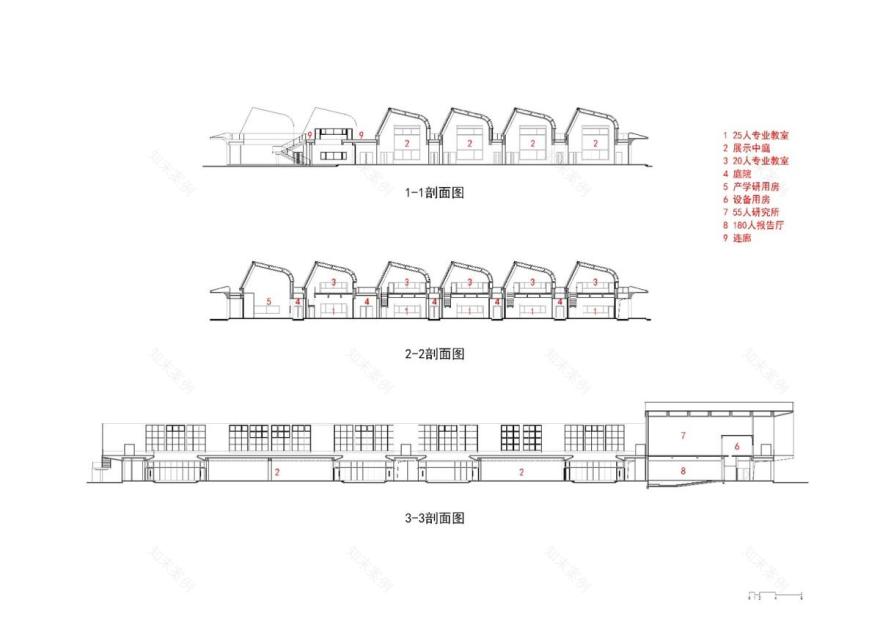 中国美术学院良渚校区一期丨中国杭州丨非常建筑,施工图由同济大学建筑设计研究院设计-114