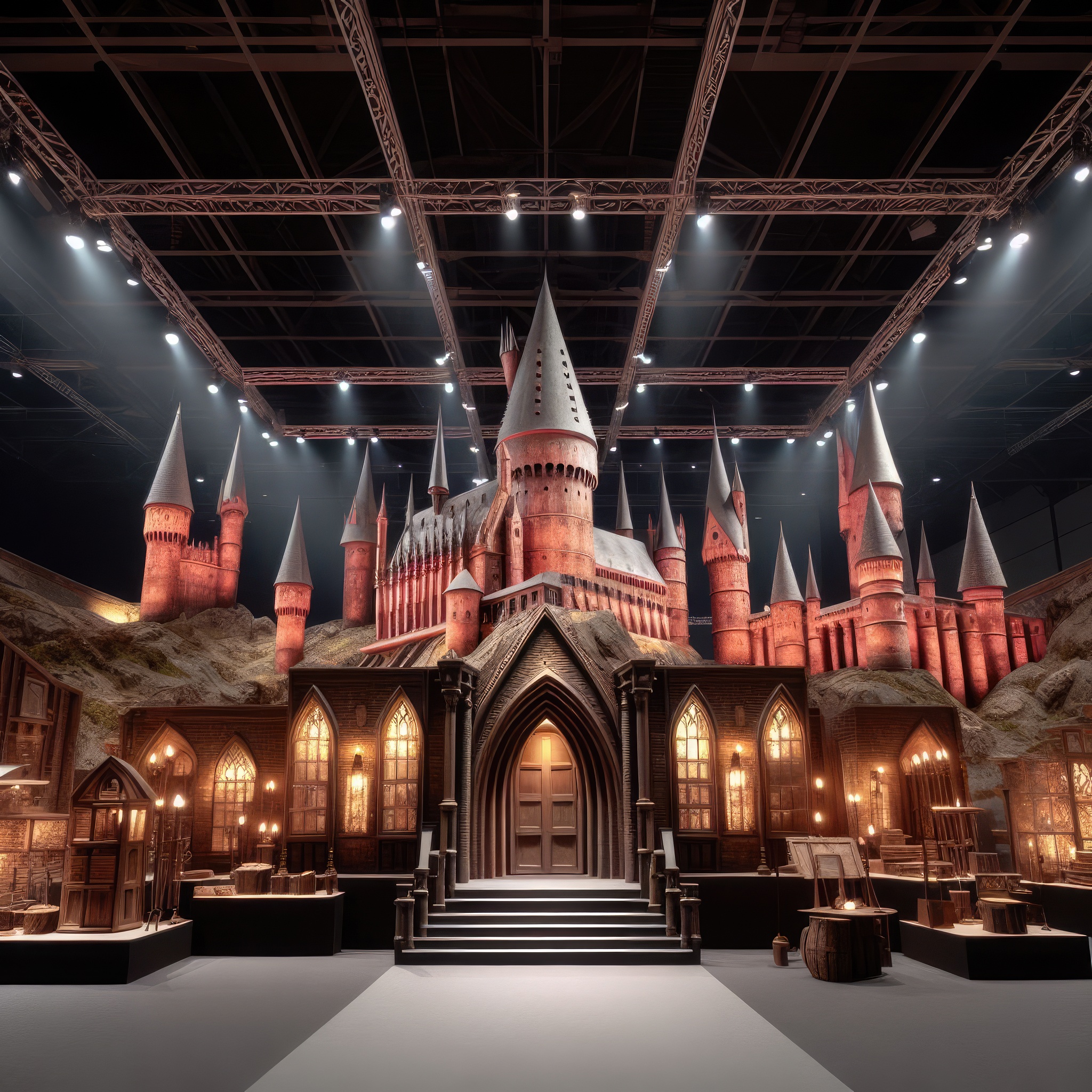 Harry Potter exhibition booth/interior store by Ai-17