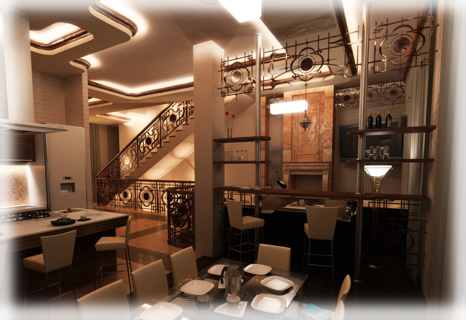 interior by house in the odessa-0