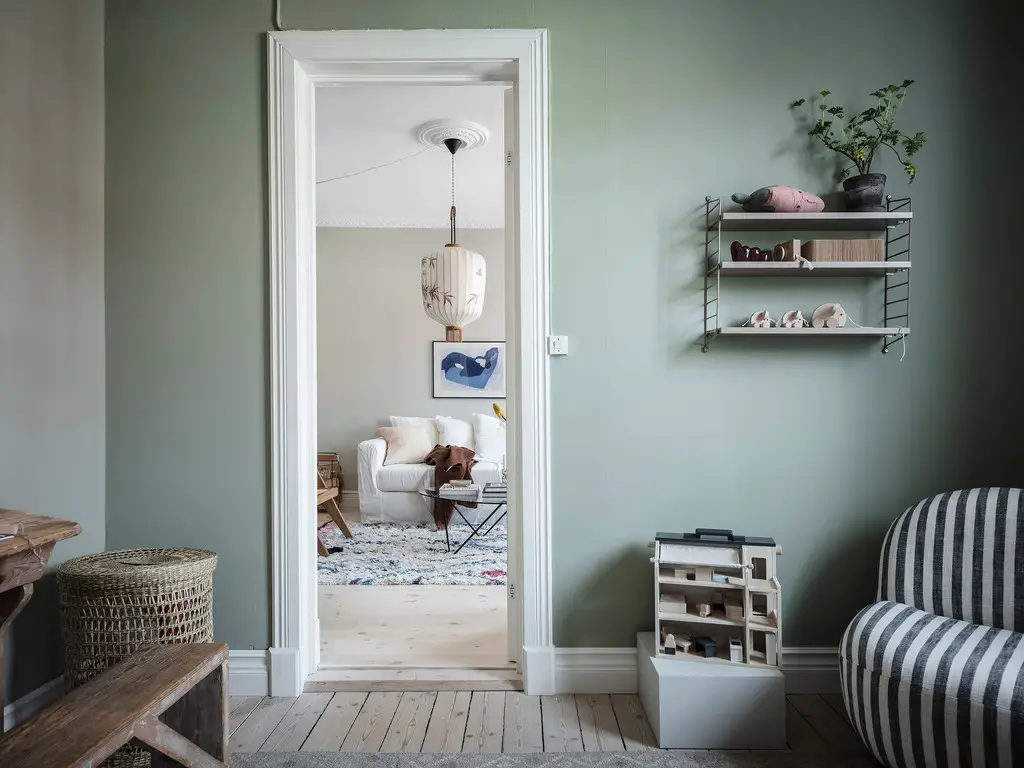 温馨舒适的斯堪的纳维亚风格公寓设计-10