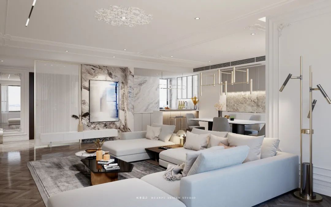 新婚甜蜜空间 | 现代法式浪漫 165㎡居所-50