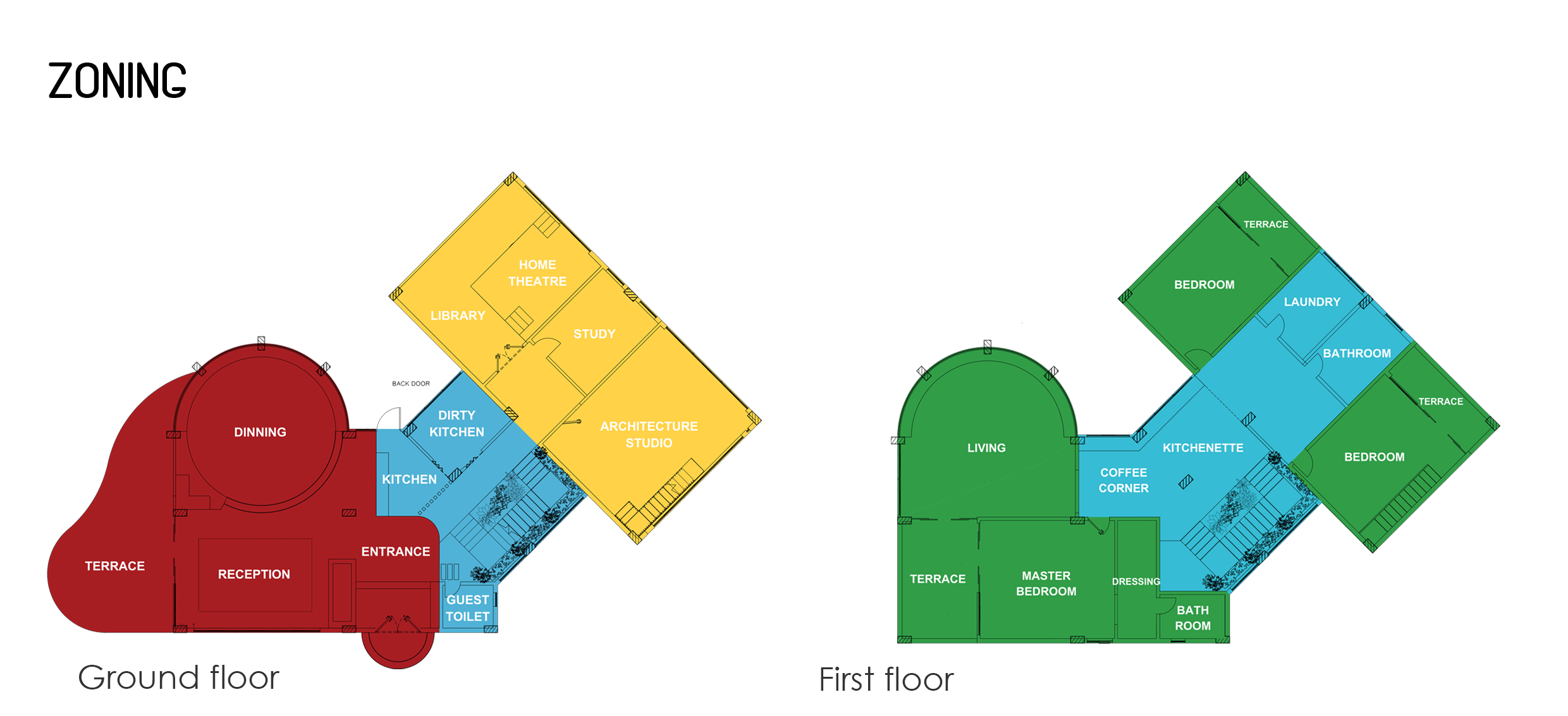亲自然别墅室内设计丨Prof. Tariq Rashed-6